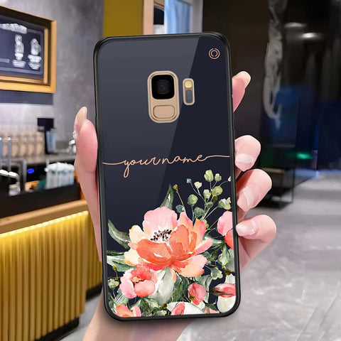 Samsung Galaxy S9 Cover - Onaton Persian Rugs Series 3 - HQ Ultra Shine Premium Infinity Glass Soft Silicon Borders Case