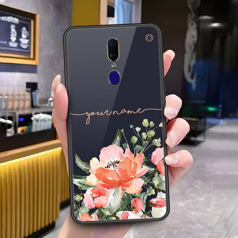 Oppo F11 Cover - Onation Your Name Series - HQ Ultra Shine Premium Infinity Glass Soft Silicon Borders Case