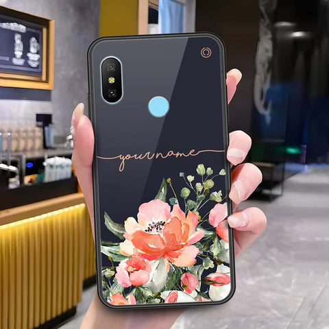 Xiaomi Mi A2 Cover - Onation Your Name Series - HQ Ultra Shine Premium Infinity Glass Soft Silicon Borders Case