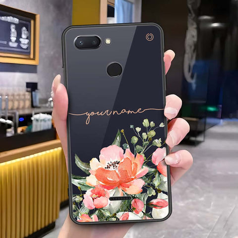 Xiaomi Redmi 6 Cover - Onation Your Name Series - HQ Ultra Shine Premium Infinity Glass Soft Silicon Borders Case