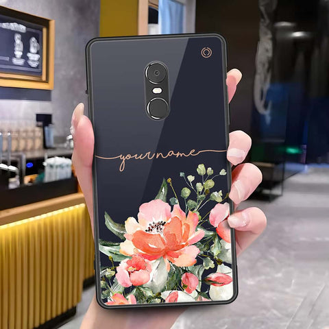 Xiaomi Redmi Note 4 / 4X Cover - Onation Your Name Series - HQ Ultra Shine Premium Infinity Glass Soft Silicon Borders Case
