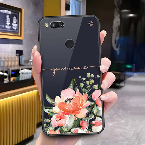 Xiaomi Mi A1 / Mi 5X Cover - Onation Your Name Series - HQ Ultra Shine Premium Infinity Glass Soft Silicon Borders Case