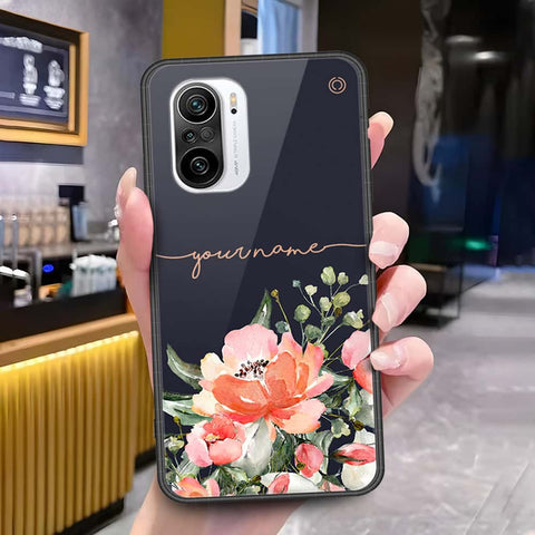 Xiaomi Redmi K40 Pro Plus Cover - Onation Your Name Series - HQ Ultra Shine Premium Infinity Glass Soft Silicon Borders Case