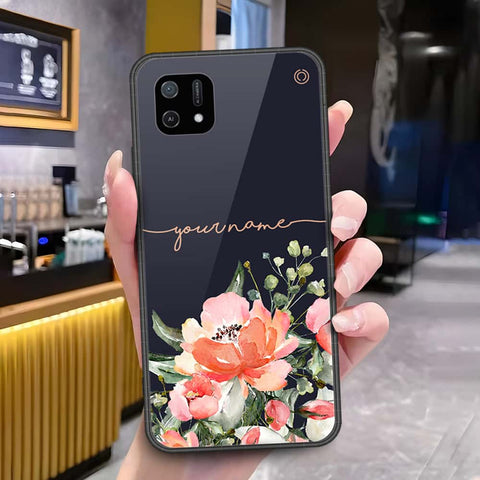 Oppo A16K Cover - Onation Your Name Series - HQ Ultra Shine Premium Infinity Glass Soft Silicon Borders Case