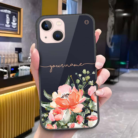 iPhone 14 Plus Cover - Onation Your Name Series - HQ Ultra Shine Premium Infinity Glass Soft Silicon Borders Case