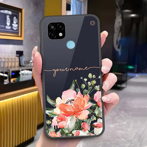 Realme C21 Cover - Onation Your Name Series - HQ Ultra Shine Premium Infinity Glass Soft Silicon Borders Case