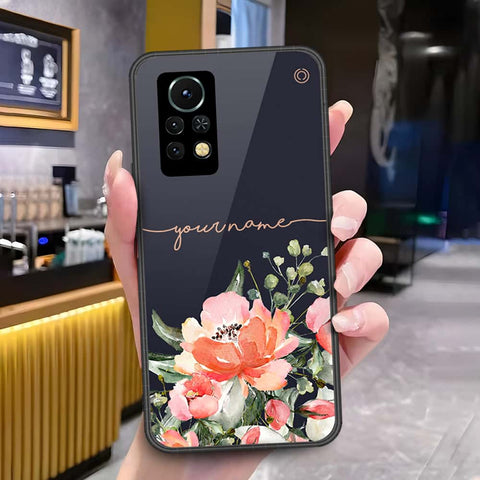 Infinix Note 11s Cover - Onation Your Name Series - HQ Ultra Shine Premium Infinity Glass Soft Silicon Borders Case