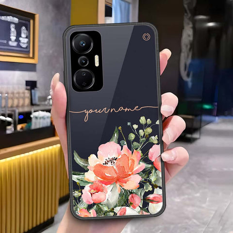Infinix Hot 20S Cover - Onation Your Name Series - HQ Ultra Shine Premium Infinity Glass Soft Silicon Borders Case