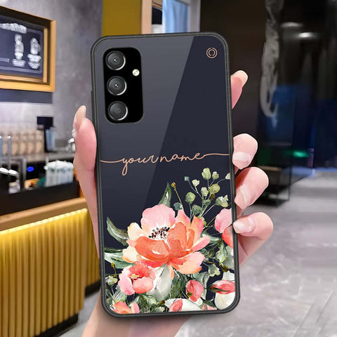 Samsung Galaxy A14 Cover - Onation Your Name Series - HQ Ultra Shine Premium Infinity Glass Soft Silicon Borders Case
