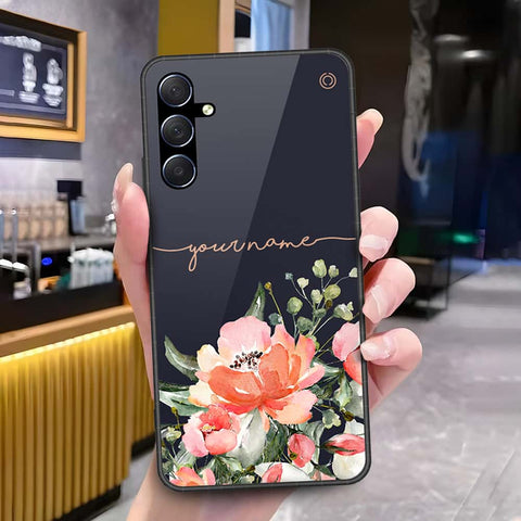 Samsung Galaxy F54 Cover - Onation Your Name Series3 - HQ Ultra Shine Premium Infinity Glass Soft Silicon Borders Case