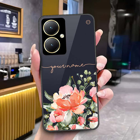 Vivo Y27 Cover - Onation Your Name Series - HQ Ultra Shine Premium Infinity Glass Soft Silicon Borders Case