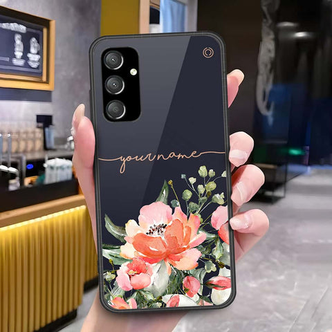 Samsung Galaxy A35 Cover - Onation Your Name Series - HQ Ultra Shine Premium Infinity Glass Soft Silicon Borders Case