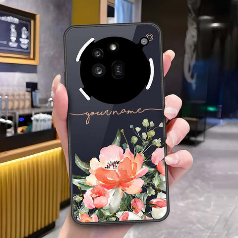 Nothing Phone 3a Pro Cover - Onation Your Name Series - HQ Ultra Shine Premium Infinity Glass Soft Silicon Borders Case