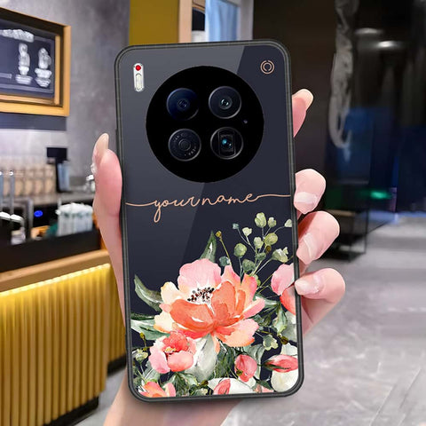 Tecno Camon 40 Premier 4G Cover - Onation Your Name Series - HQ Ultra Shine Premium Infinity Glass Soft Silicon Borders Case