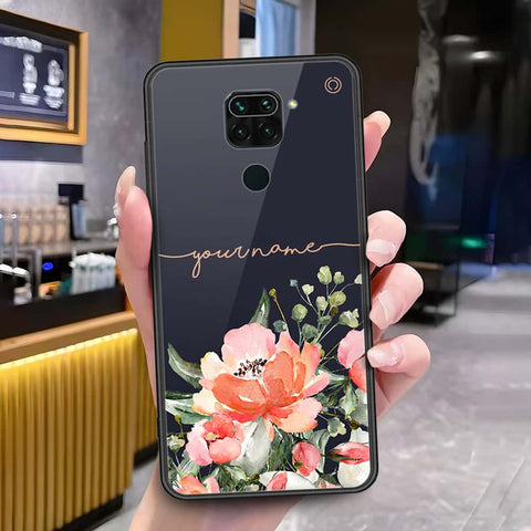 Xiaomi Redmi Note 9 Cover - Onaton Persian Rugs Series 3 - HQ Ultra Shine Premium Infinity Glass Soft Silicon Borders Case