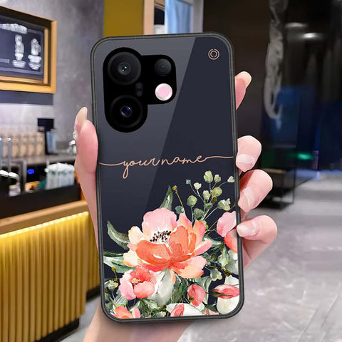 Vivo X200 FE Cover - Onation Your Name Series - HQ Ultra Shine Premium Infinity Glass Soft Silicon Borders Case