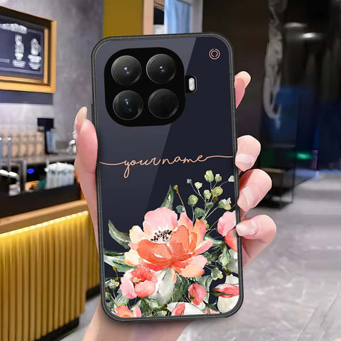 Xiaomi 15t Pro - Onation Your Name Series - HQ Ultra Shine Premium Infinity Glass Soft Silicon Borders Case