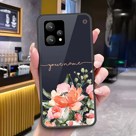 Realme 9 5G Cover - Onation Your Name Series - HQ Ultra Shine Premium Infinity Glass Soft Silicon Borders Case