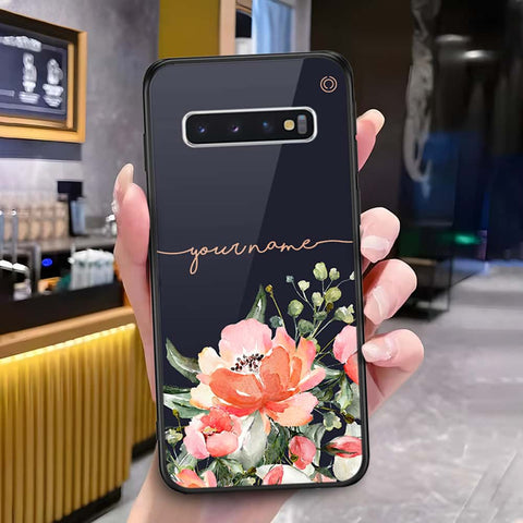 Samsung Galaxy S10 Cover - Onaton Persian Rugs Series 3 - HQ Ultra Shine Premium Infinity Glass Soft Silicon Borders Case