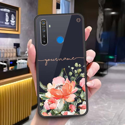 Realme Narzo 10A Cover - Onation Your Name Series - HQ Ultra Shine Premium Infinity Glass Soft Silicon Borders Case