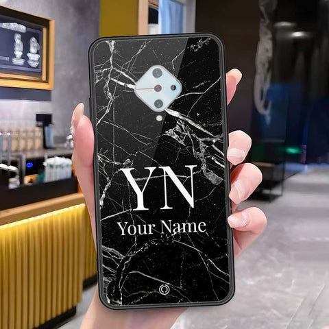Vivo S1 Pro Cover - Onation Your Name Series - HQ Ultra Shine Premium Infinity Glass Soft Silicon Borders Case