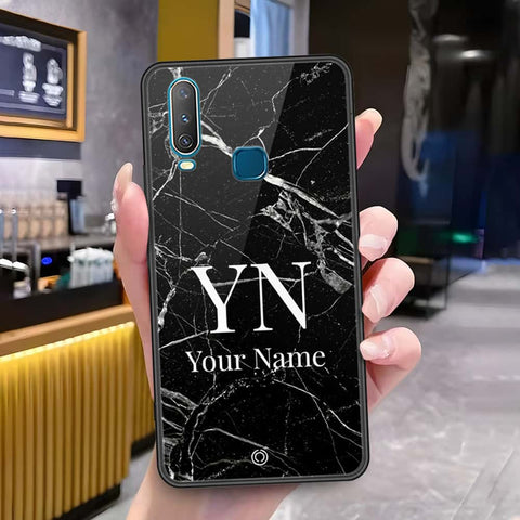 Vivo Y12 Cover - Onation Your Name Series - HQ Ultra Shine Premium Infinity Glass Soft Silicon Borders Case