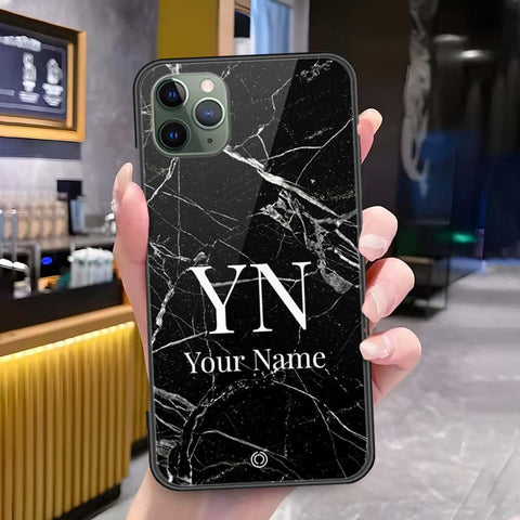 iPhone 11 Pro - Onation Your Name Series - HQ Ultra Shine Premium Infinity Glass Soft Silicon Borders Case