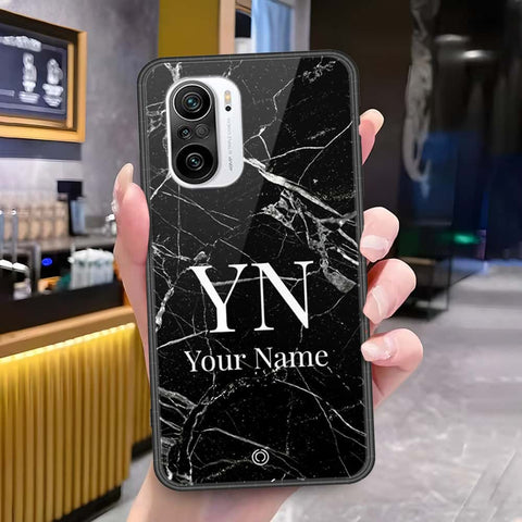 Xiaomi Poco F3 Cover - Onation Your Name Series - HQ Ultra Shine Premium Infinity Glass Soft Silicon Borders Case