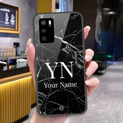Oppo A16 Cover - Onation Your Name Series - HQ Ultra Shine Premium Infinity Glass Soft Silicon Borders Case