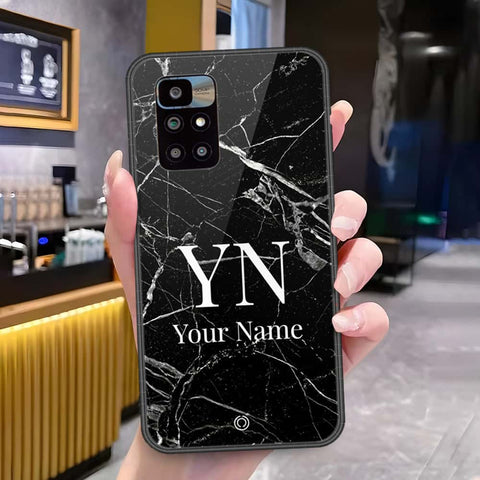 Xiaomi Redmi 10 Prime Cover - Onation Your Name Series - HQ Ultra Shine Premium Infinity Glass Soft Silicon Borders Case