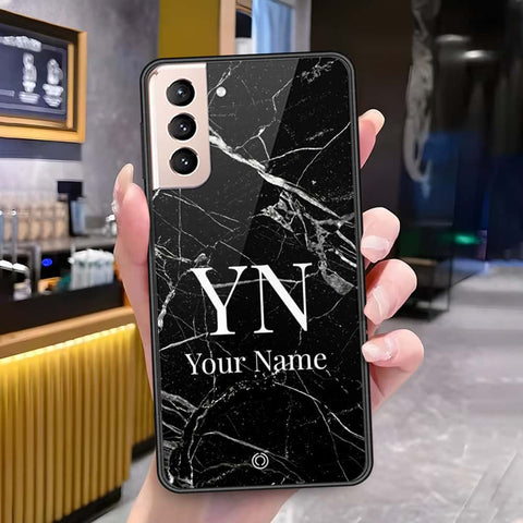 Samsung Galaxy S22 5G Cover - Onation Your Name Series - HQ Ultra Shine Premium Infinity Glass Soft Silicon Borders Case