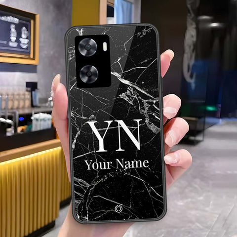 Oppo A57 4G 2022 Cover - Onation Your Name Series - HQ Ultra Shine Premium Infinity Glass Soft Silicon Borders Case