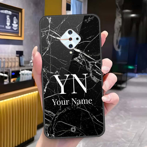 Vivo Y9s Cover - Onation Your Name Series - HQ Ultra Shine Premium Infinity Glass Soft Silicon Borders Case