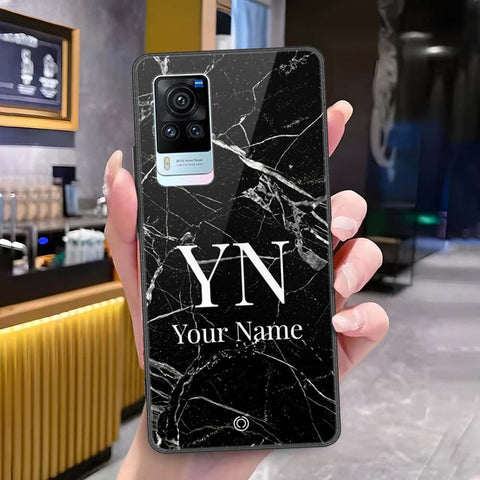 Vivo X60 Cover - Onation Your Name Series3 - HQ Ultra Shine Premium Infinity Glass Soft Silicon Borders Case