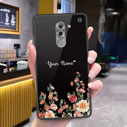 Huawei Honor 6X Cover - Onation Your Name Series - HQ Ultra Shine Premium Infinity Glass Soft Silicon Borders Case