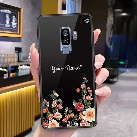 Samsung Galaxy S9 Plus Cover - Onaton Persian Rugs Series 3 - HQ Ultra Shine Premium Infinity Glass Soft Silicon Borders Case