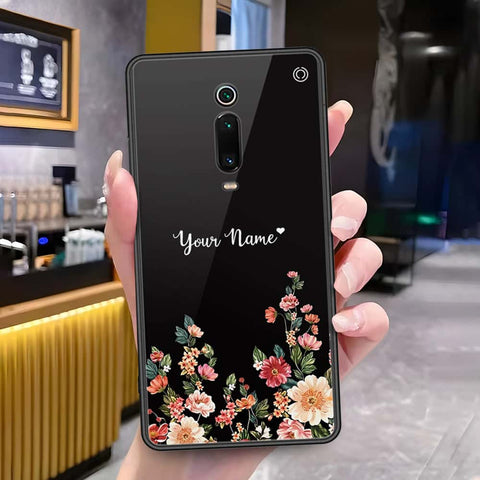 Xiaomi Mi 9T Cover - Onation Your Name Series - HQ Ultra Shine Premium Infinity Glass Soft Silicon Borders Case