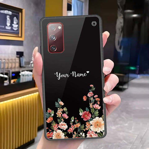 Samsung Galaxy S20 FE Cover - Onation Your Name Series - HQ Ultra Shine Premium Infinity Glass Soft Silicon Borders Case