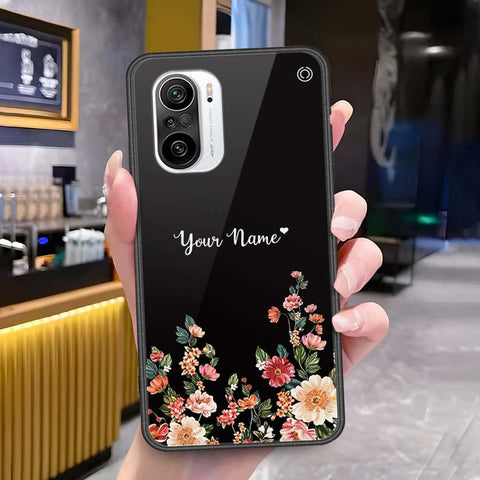 Xiaomi Redmi K40 Pro Plus Cover - Onation Your Name Series - HQ Ultra Shine Premium Infinity Glass Soft Silicon Borders Case