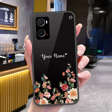 Oppo A36 Cover - Onation Your Name Series - HQ Ultra Shine Premium Infinity Glass Soft Silicon Borders Case