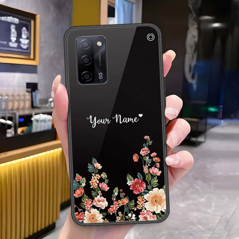 Oppo A55s Cover - Onation Your Name Series - HQ Ultra Shine Premium Infinity Glass Soft Silicon Borders Case