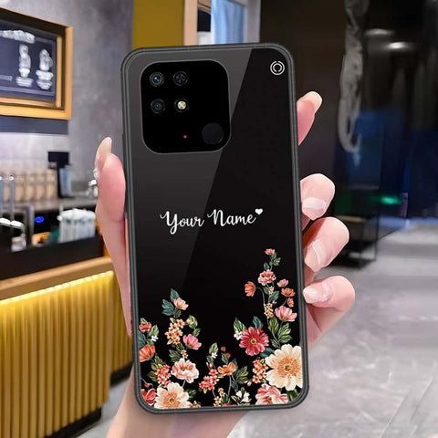 Xiaomi Redmi 10A Cover - Onation Your Name Series - HQ Ultra Shine Premium Infinity Glass Soft Silicon Borders Case