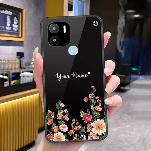 Xiaomi Redmi A2 Plus Cover - Onation Your Name Series - HQ Ultra Shine Premium Infinity Glass Soft Silicon Borders Case