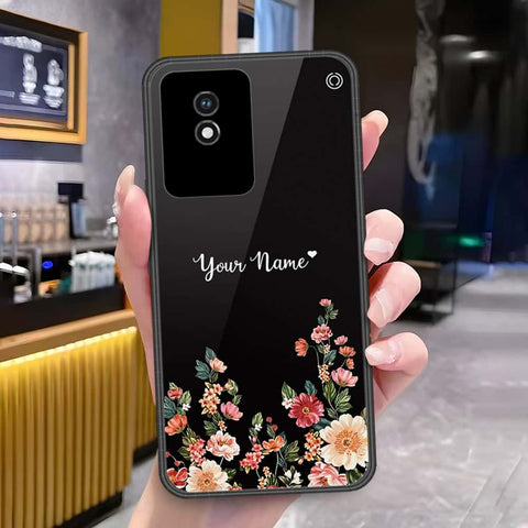 Vivo Y02A Cover - Onation Your Name Series - HQ Ultra Shine Premium Infinity Glass Soft Silicon Borders Case