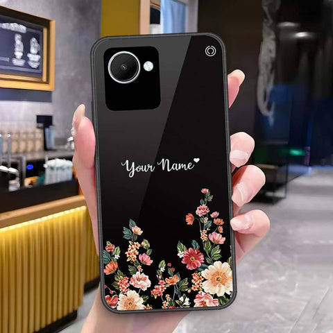 Realme C30 Cover - Onation Your Name Series - HQ Ultra Shine Premium Infinity Glass Soft Silicon Borders Case