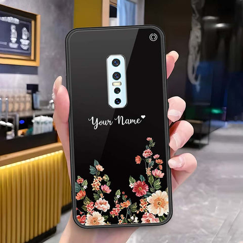 Vivo V17 Pro Cover - Onation Your Name Series - HQ Ultra Shine Premium Infinity Glass Soft Silicon Borders Case