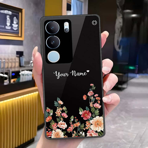 Vivo V29 Pro Cover - Onation Your Name Series - HQ Ultra Shine Premium Infinity Glass Soft Silicon Borders Case