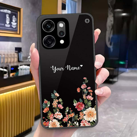 Oppo Reno 14 Pro Cover - Onation Your Name Series - HQ Ultra Shine Premium Infinity Glass Soft Silicon Borders Case