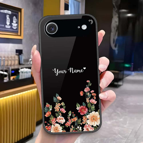 iPhone 17 Air - Onation Your Name Series - HQ Ultra Shine Premium Infinity Glass Soft Silicon Borders Case