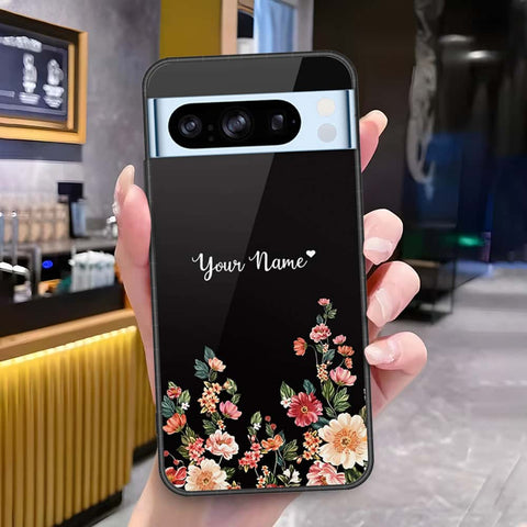 Google Pixel 8 Pro Cover - Onation Your Name Series3 - HQ Ultra Shine Premium Infinity Glass Soft Silicon Borders Case